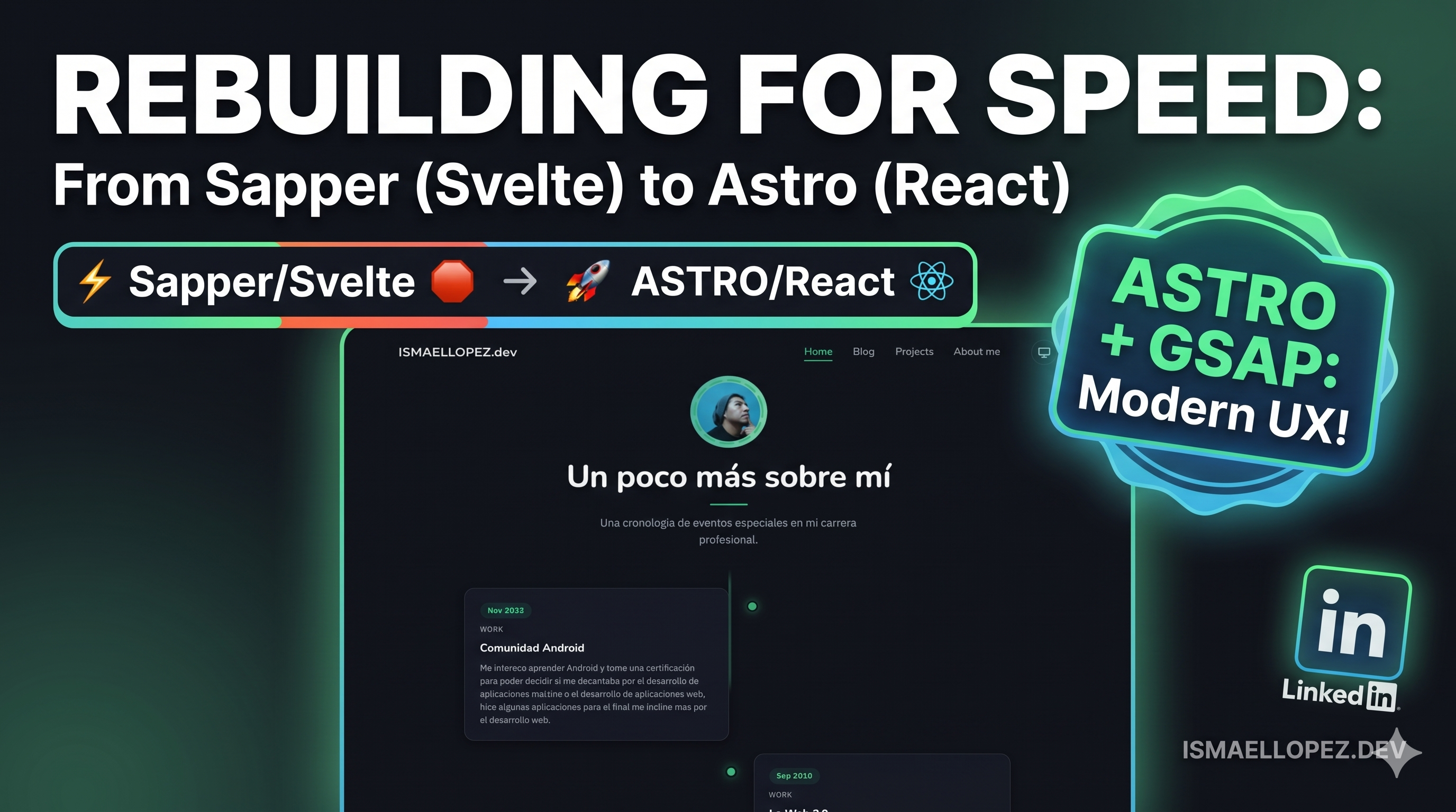 Refresh a mi website